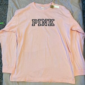 Long Sleeve Pink Shirt